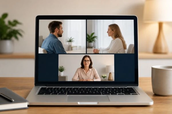 Image of online shuttle mediation Bishop Auckland